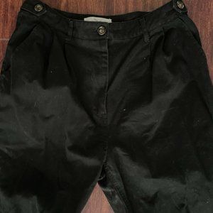 Lost in Lunar black pants with pleats